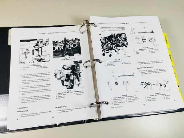 Ford 655A Tractor Loader Backhoe Service Parts Operators Manual Owners Shop Set - Image 7