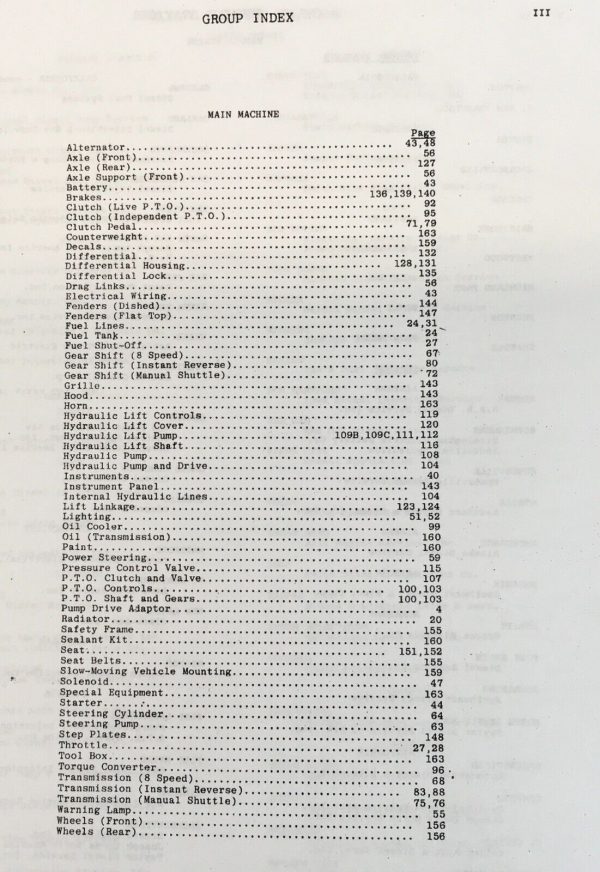 Massey Ferguson 40B Loader Tractor Parts Manual Catalog Book Assembly Schematics - Image 4