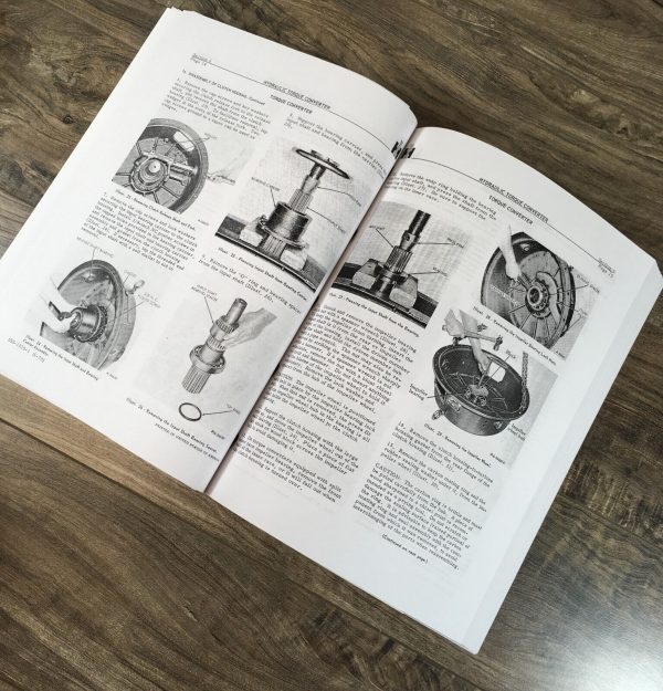 International TD-25 250 Series Crawler Tractor Service Manual Set Repair Book - Image 12