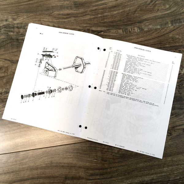 Massey Ferguson 20 Spreader Parts Manual Catalog Book Assembly Schematics - Image 6