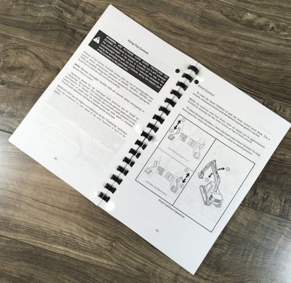 Case 880C Excavator Operators Manual Owners Book Maintenance SN 6205236-Up - Image 5