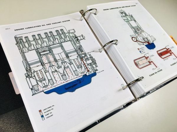 Case 580C Ck Loader Backhoe Service Parts Manuals Repair Shop Tractor In Binder - Image 4