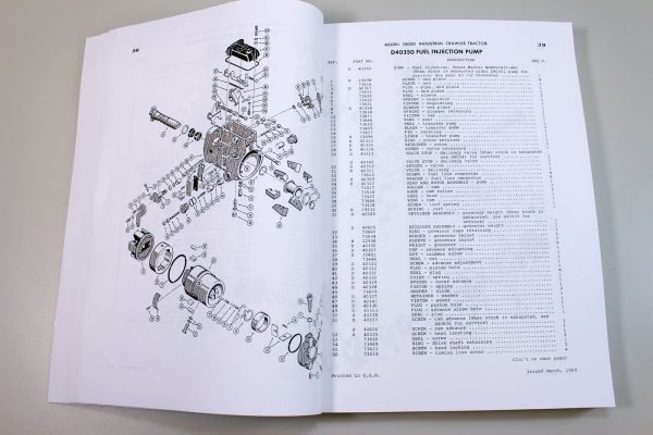 Case 1000D Industrial Crawler Tractor Sn 7103001 & Up Parts Catalog Manual C1043 - Image 7