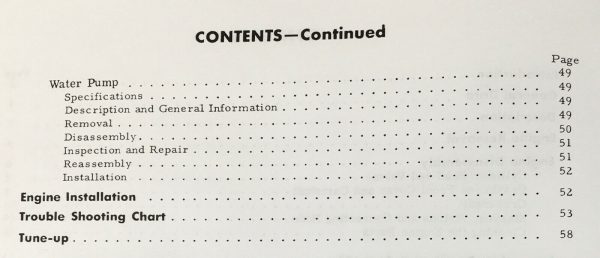 International D166 Diesel Engine Service Manual Repair Shop Book Overhaul Ih Set - Image 6