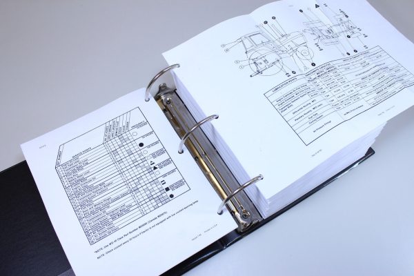 Case 2294 Tractor Service Manual Parts Catalog Shop Book Overhaul Set - Image 6