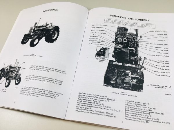 International Farmall Ih 1206 Tractor Operators Owners Manual Maintenance Lube - Image 3