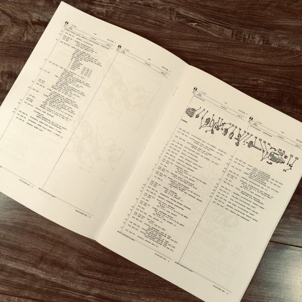 International 403 Hillside Combines Engine C-282 6 Cyl. Service Parts Manual Set - Image 7