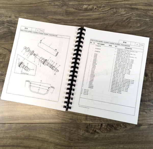 Ford 19-637 19-641 19-642 19-644 19-651 19-690 19-692 Backhoe Parts Manual - Image 7