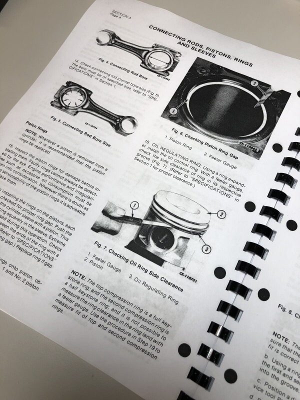 Farmall International 4568 Tractor Service Manual Repair Technical Overhaul Set - Image 9