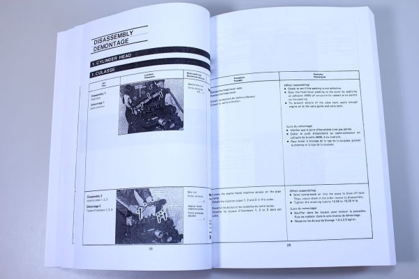 Kubota B5100D B6100D B7100D Tractor Service Operators Repair Shop Manual Set - Image 7