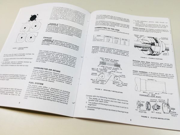 Onan Nhc Nhcv Industrial Engines Operators Service Manual Parts Catalog Set - Image 9