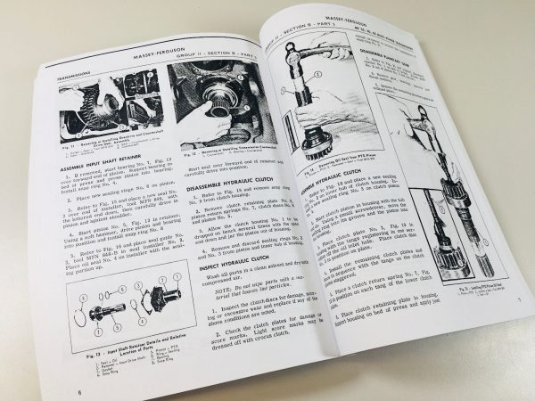 Massey Ferguson Mf-35 T0-35 Mf-50 Tractor Service Repair Manual Technical Book - Image 10