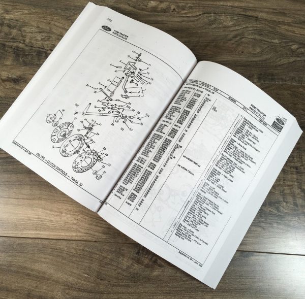 Ford 9000 9200 9600 9700 Tractor Service Parts Manual Repair Shop Set Workshop - Image 9