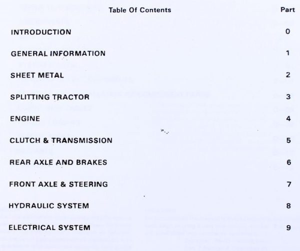 Massey Ferguson 231 Tractor Service Operators Parts Manual Catalog Overhaul Set - Image 2