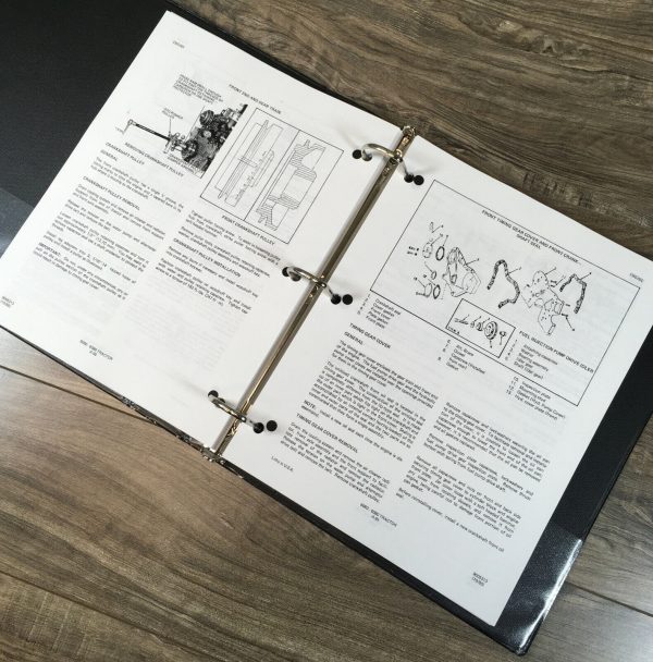 Allis Chalmers 6060 6080 Tractor Service Manual Repair Shop Technical Book Ac - Image 6