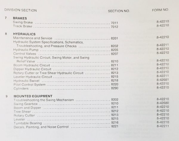 Case 1187 1187B Feller Buncher Service Repair Manual Technical Shop Book - Image 4