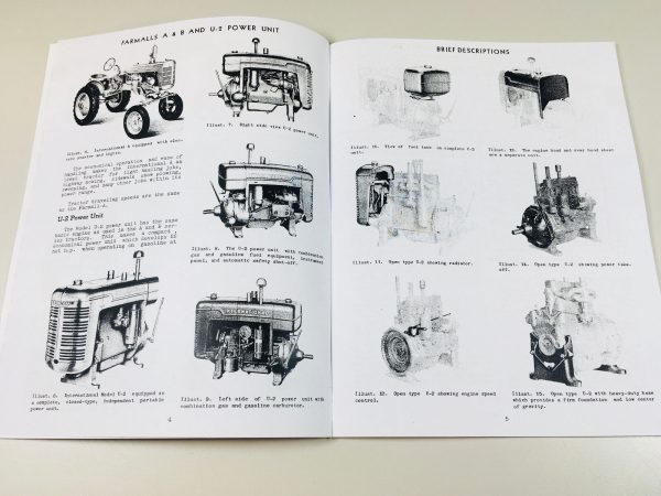 International Farmall Super A Av Tractor Service Manual Parts Catalog Set - Image 5