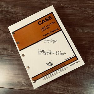 J I Case 1285 1286 Cruz - Air Parts Manual Catalog Assembly Exploded Views