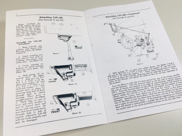 International Farmall Super M Tractor Service Parts Operators Manual Engine Set - Image 7