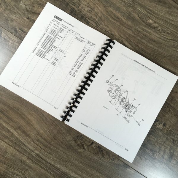 Kubota B1750Hst-D Tractor Parts Assembly Manual Catalog Exploded Views Numbers - Image 7