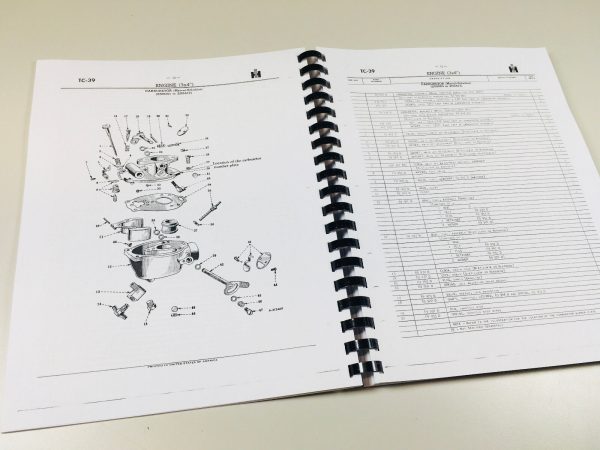 International Super A Tractor Operators Manual Parts Catalog Assembly - Image 10