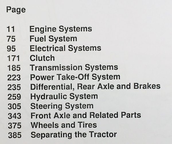 Ford 1910 2110 Tractor Service Parts Manual Repair Shop Set Workshop Catalog - Image 2