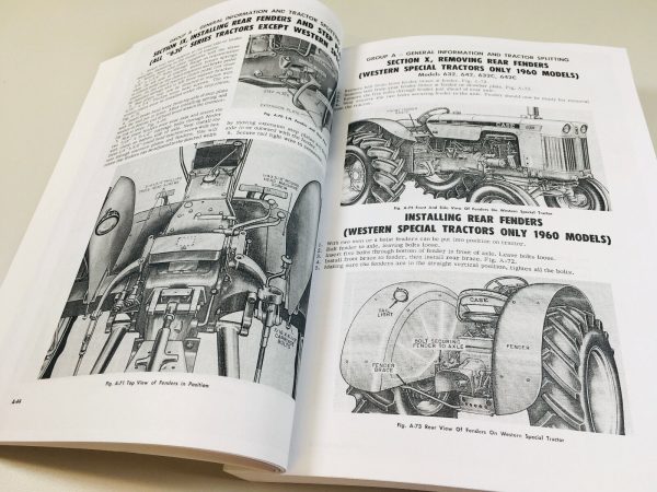 Case 630 Series 631 632 640 641 Tractor Factory Service Repair Shop Manual Book - Image 6