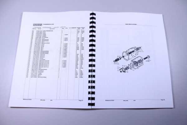 Kubota L185 Tractor Parts Assembly Manual Catalog Exploded Views Numbers L185F - Image 2