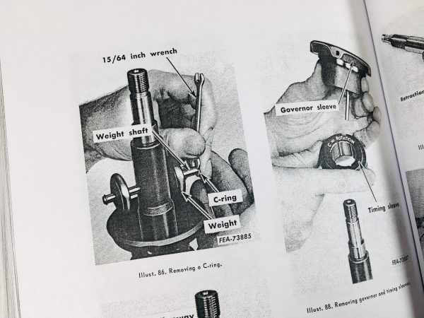International Farmall 1206 1256 Diesel Tractor Service Repair Shop Manual - Image 12