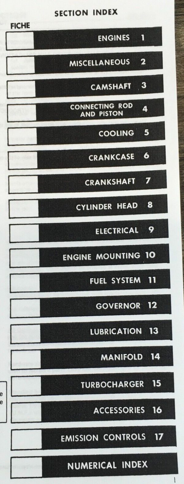 International D-239 Diesel Engine for 2514B Loader Backhoe Tractor Parts Manual - Image 2