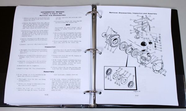 Case 1000D Crawler Tractor Service Technical Manual Repair Shop In Binder - Image 8