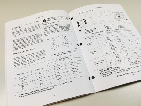 International Farmall 766 966 1066 1466 Tractor Operators Manual Parts Catalog - Image 7