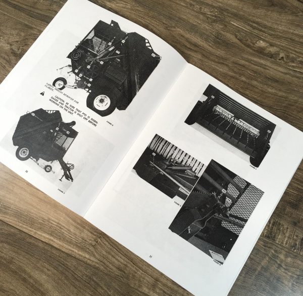 Sperry New Holland 851 Round Baler Operators Manual Owners Book Maintenance NH - Image 5