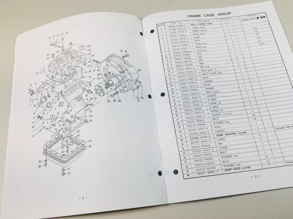 Kubota L175 Tractor Parts Assembly Manual Catalog - Image 3