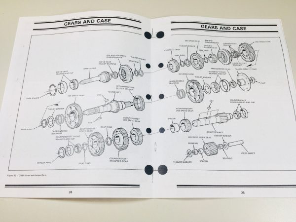 Dana Corp 6052A 6052B 6052C 6252A 5 Speed Spicer Transmission Service Manual - Image 7