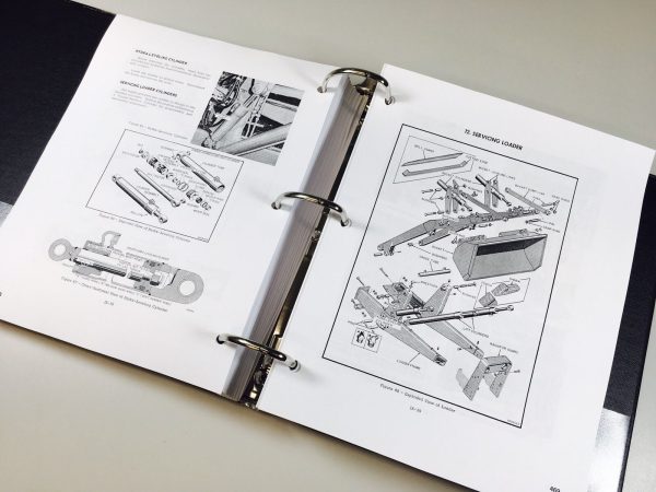 Case 310 310C Crawler Dozer 210B 310 Wheel Tractor Loader Service Manual Book - Image 10