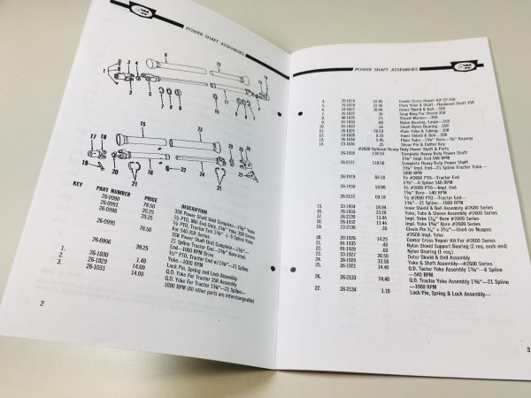 Arts Way 320 420 Portable Mixer Mill Parts List Catalog Manual Grinder - Image 3