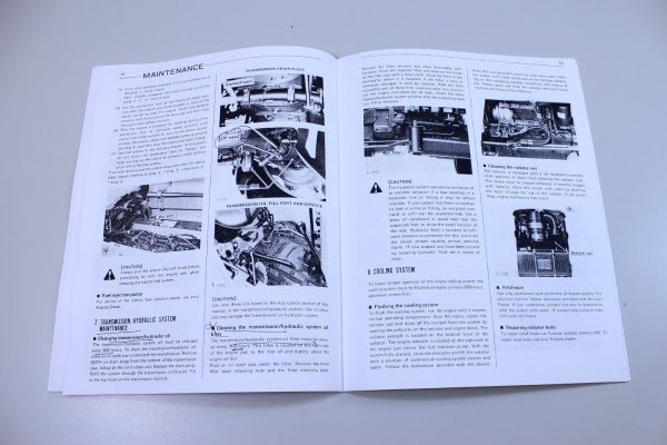 Kubota M5500Dt Tractor Operators Maual Parts Catalog Set - Image 5