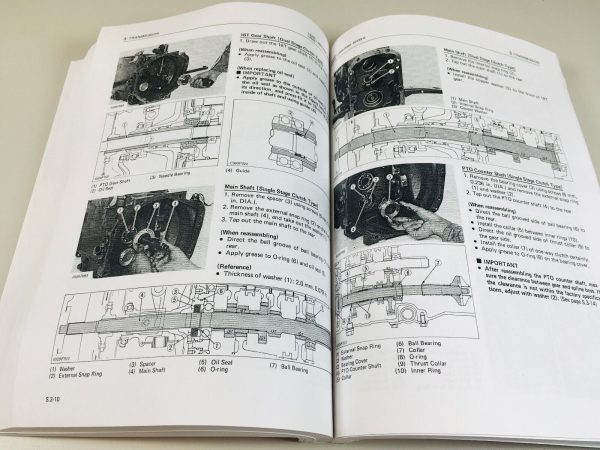 Kubota L2250 Tractor Service Manual Parts Catalog Repair Shop Workshop Book Set - Image 12