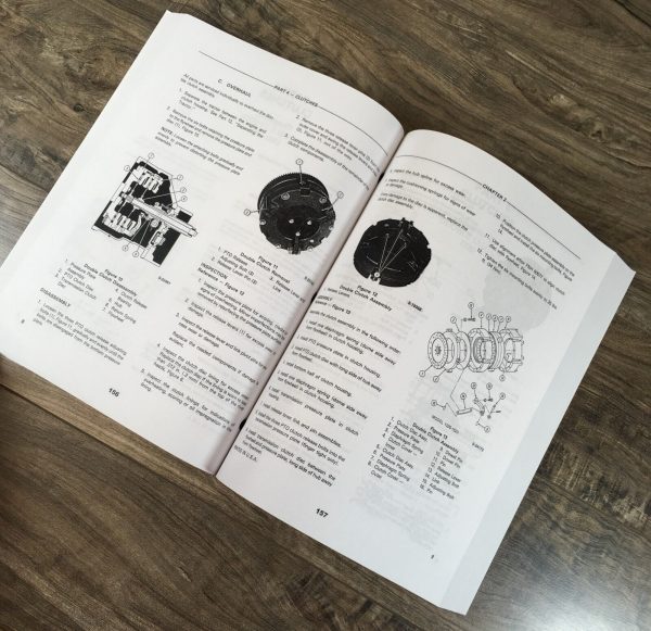 Ford 1320 1520 1720 Tractor Service Parts Manual Repair Shop Set Workshop Book - Image 11