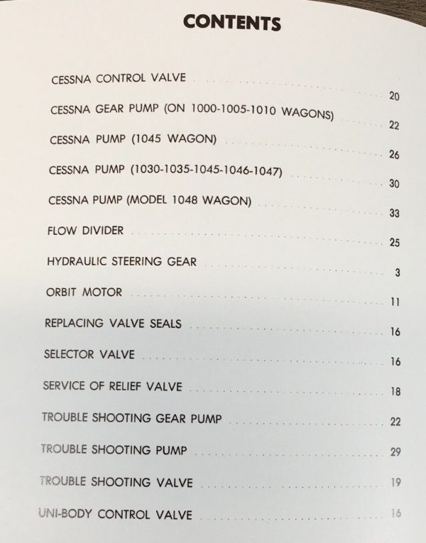 New Holland Bale Wagon Hydraulic Flow & Trouble Shooting Service Manual Set NH - Image 7