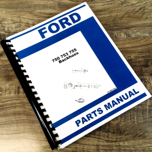 Ford 19-715 19-716 19-717 19-718 19-719 Backhoe Parts Manual Assembly Catalog