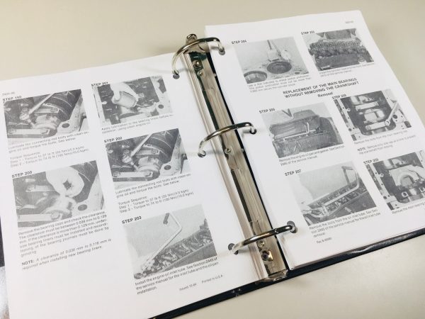 Case 880D Excavator Trackhoe Service Technical Manual Repair Shop Book Binder - Image 5