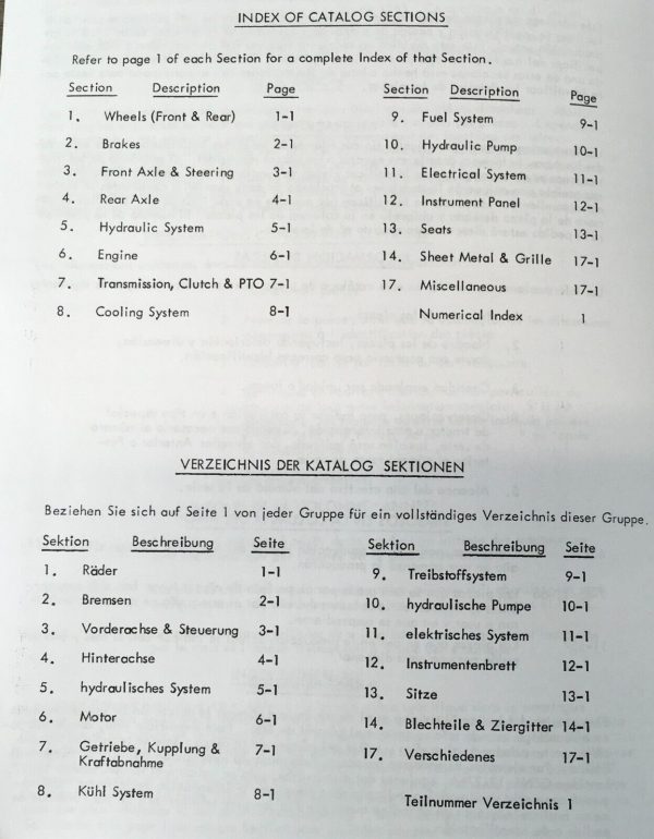 Ford 2100 2110 2120 2150 2300 2310 Tractor Parts Manual Catalog Assembly Book - Image 3