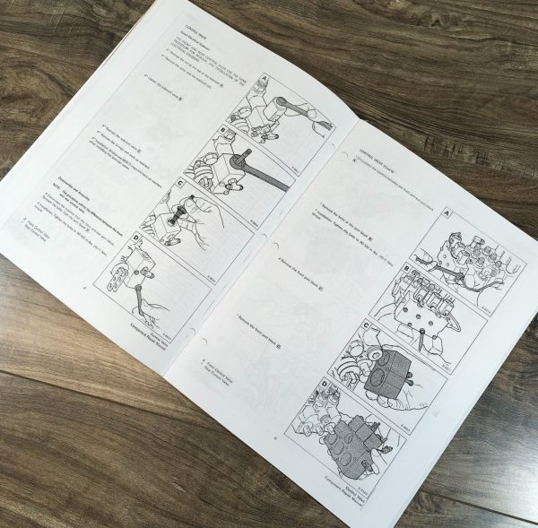 Bobcat Melroe Hydraulic Control Valve Service Manual Repair Shop Technical Book - Image 5