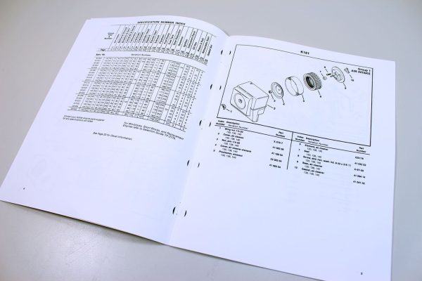 Kohler K181 8Hp Engine Parts Catalog Manual Exploded Views Numbers - Image 3