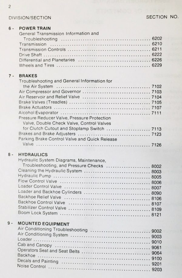 Case 680H Tractor Loader Backhoe Service Technical Manual Repair Shop In Binder - Image 3