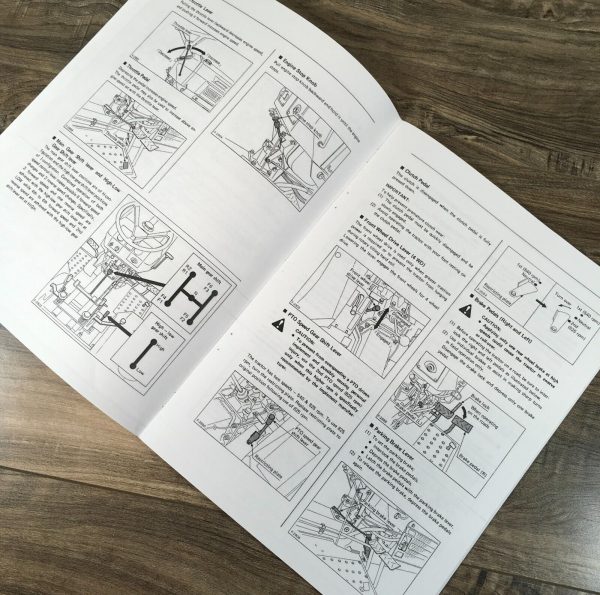 Kubota B7200E Parts Operators Manual Set Catalog Owners Book 2WD - Image 5