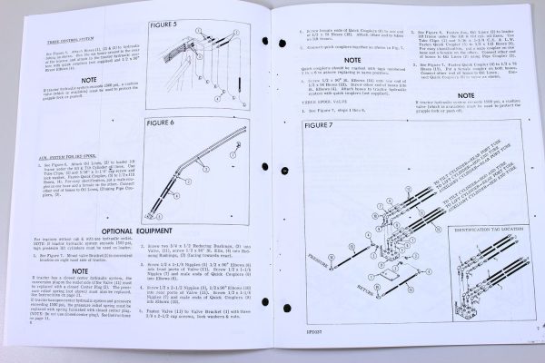 Farmhand F236-A Loader Operators Instructions Parts List Manual Catalog Tractor - Image 3