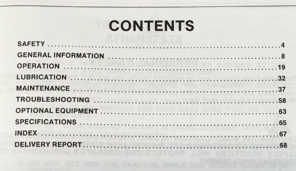 New Holland 855 Round Baler Operators Manual Parts Catalog SN 706837-Above - Image 2